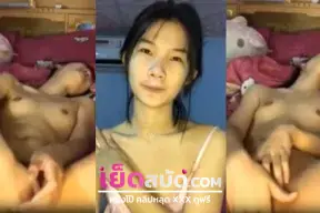 คลิปหลุดไทย xxx ดูหีไทย สาวสวยจากมอดังแหกขาแทงหี โดนควยใหญ่ ซอยหี ครางเสียวลั่นห้องโคตรเดือด